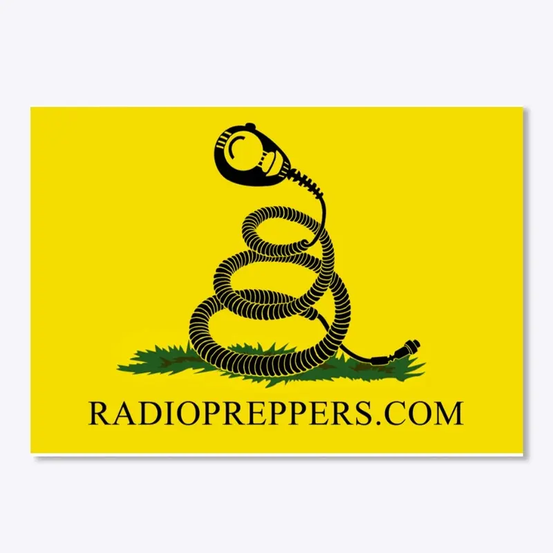 Radio Prepper Sticker